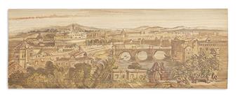 (FORE-EDGE PAINTING.) Byron, Lord George Gordon Noel. The Poetical Works.